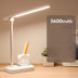 Desk Lamp with Clock, Pen Holder, and USB Charging - Perfect for Bedroom or Office! - Minihomy