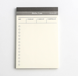 Business Day Planner Notepad Tear Pad Office Desk Agenda - Minihomy