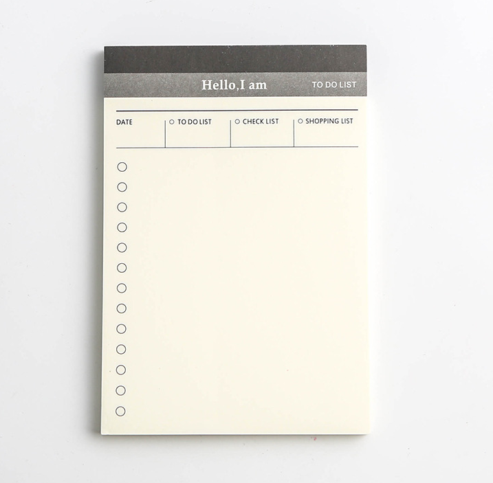 Business Day Planner Notepad Tear Pad Office Desk Agenda - Minihomy