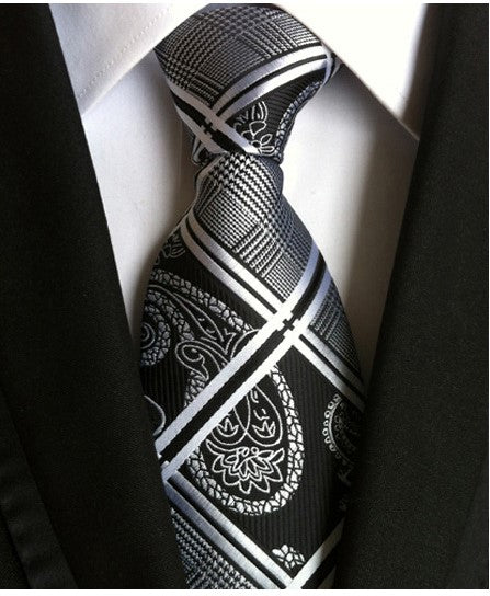 Men s Tie 8cm Business Gentleman British Formal Wear