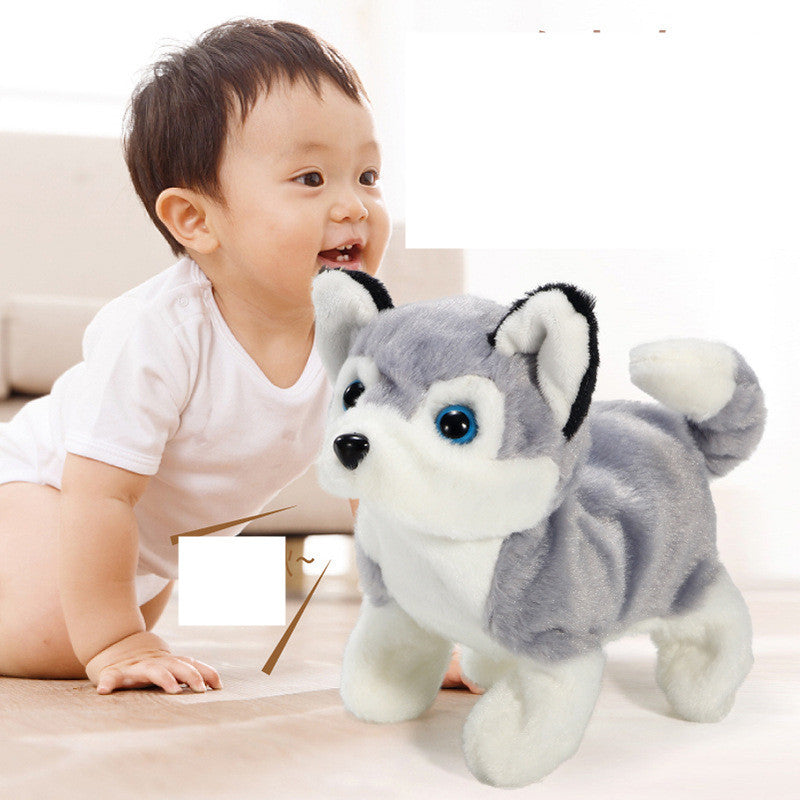 Electric Plush Animal Toys for Kids - Corgi, Teddy Bear, Bunny - Minihomy