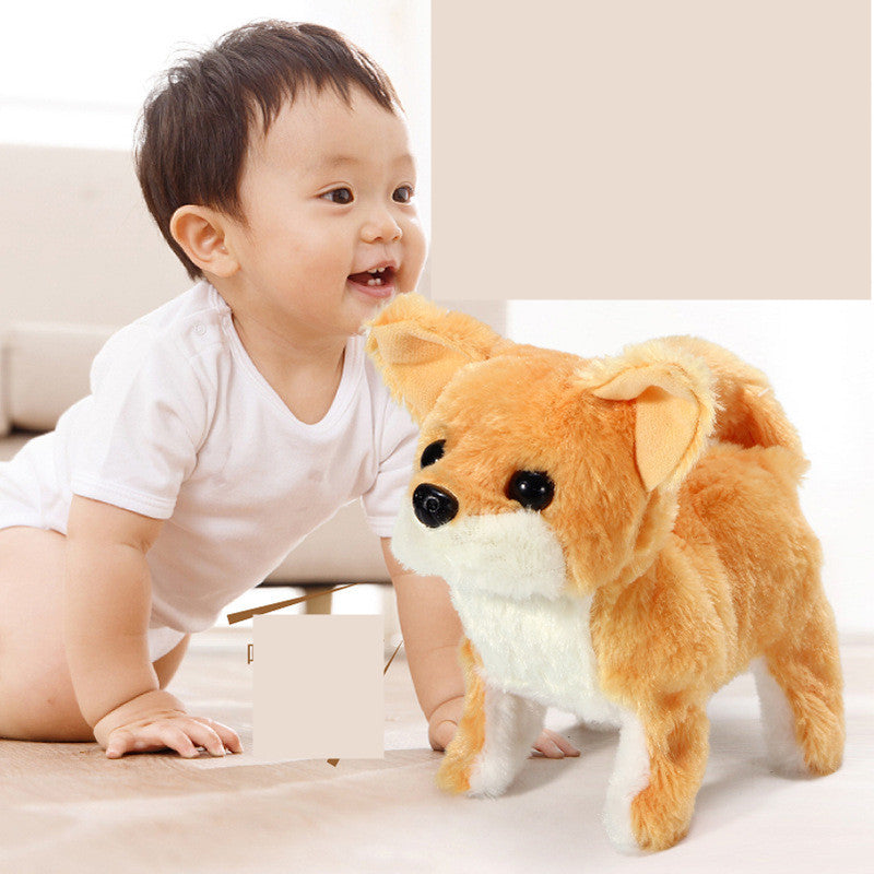 Electric Plush Animal Toys for Kids - Corgi, Teddy Bear, Bunny