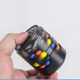 Can Cube Top Magic Colorful Beans Finger Spinning Stress Relief Toy - Minihomy