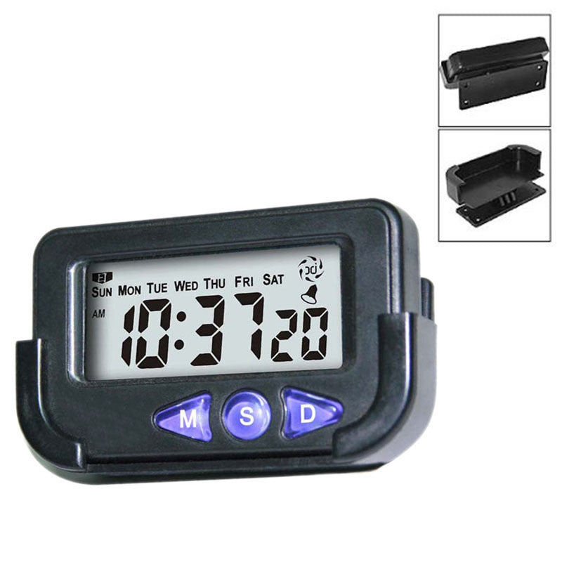 Portable Pocket Sized Digital Electronic Travel Alarm Clock - Stay on Time Wherever You Go