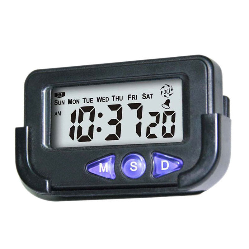 Portable Pocket Sized Digital Electronic Travel Alarm Clock - Stay on Time Wherever You Go