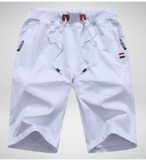 Men's Shorts Casual Classic Fit Drawstring Summer Beach Shorts With Elastic Waist And Pockets