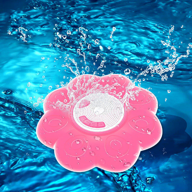 Colorful Automatic Changing Floating Bluetooth Speaker - Waterproof Portable Wireless Shower Speakers