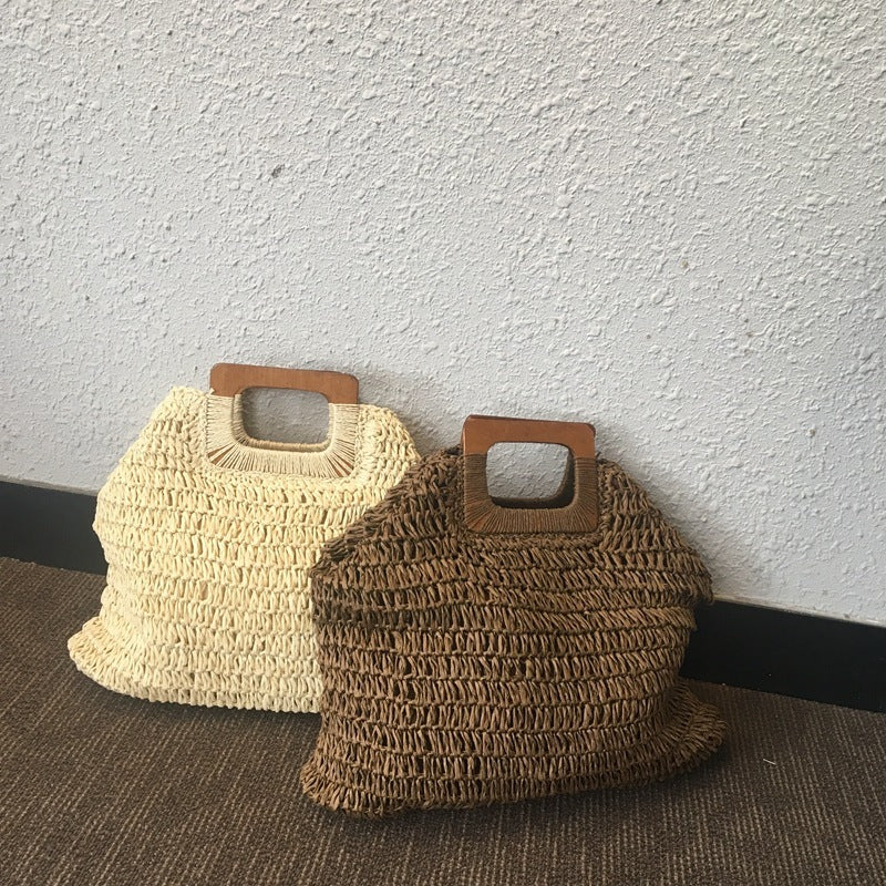 Straw Bag Beach Bag Handbag