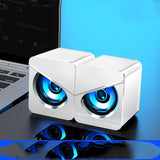 Laptop Small Audio Desktop Desktop Usb Multimedia Small Speaker Office Fan Overweight Subwooferr