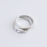Sun and Moon Couple Rings Valentine's Day Gifts Simple Opening Men and Women