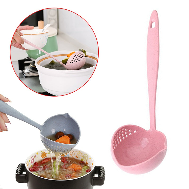 Plastic Household Kitchen Two-in-one Colander - Minihomy