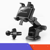 Car Phone Holder - Triple Swivel Adjustable Navigation Stand