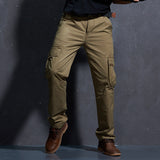 Mens Cotton Casual Pants