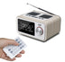 Bluetooth Speaker Alarm Clock Radio Mobile Phone Clock Small Stereo - Minihomy