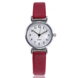 Classic Women's Casual Quartz Leather Band Strap Watch Round Analog Clock Wrist Watches - Minihomy