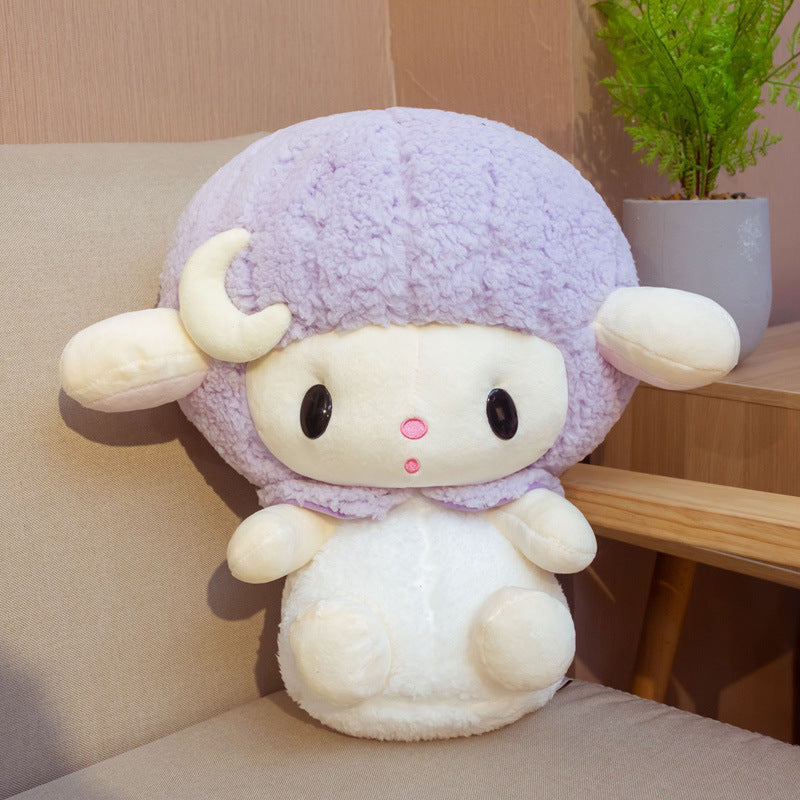 Soft Cute Lamb Doll Toy Sheep Doll: Adorable and Cuddly Companion