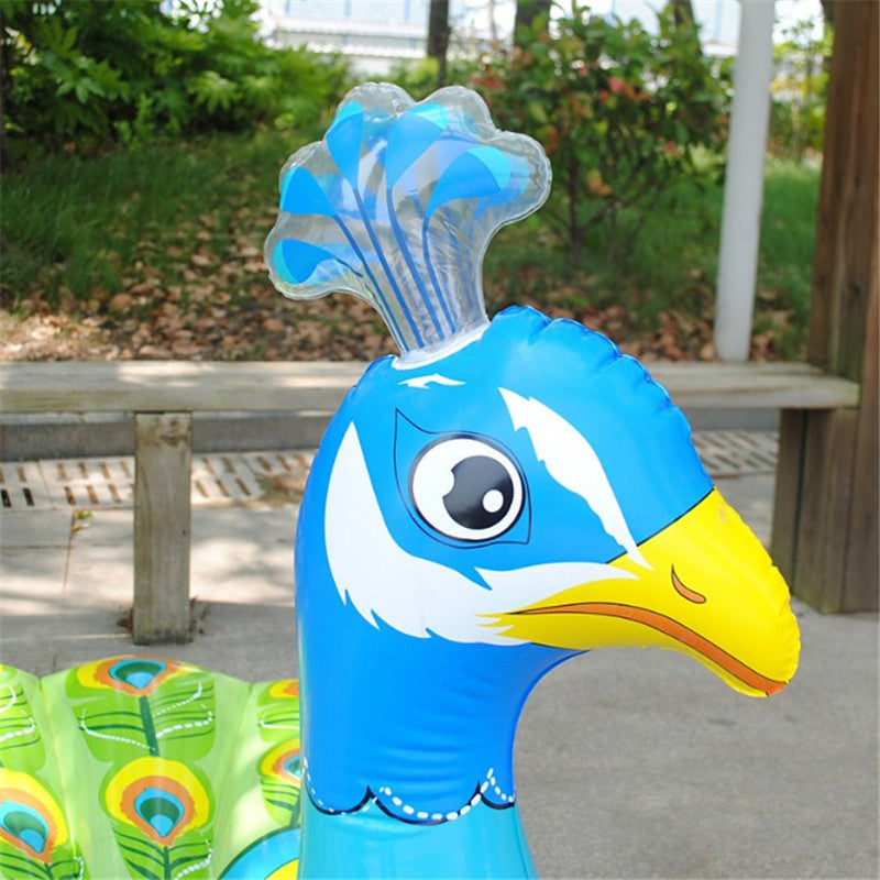 Peacock Float Inflatable Toy: Fun on the Water
