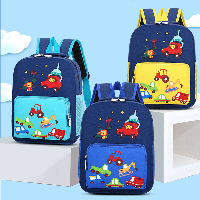 Kindergarten Backpack Cartoon Cute Children School Bag - Minihomy