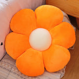 Color Flower Pillow Sun Flower Plush Cushion