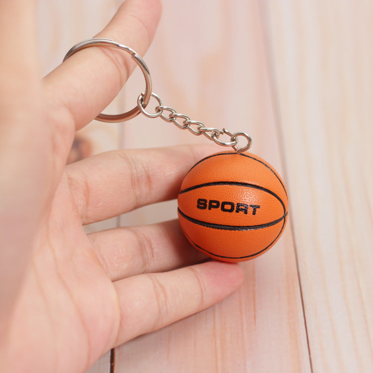 Basketball Football Volleyball Keychain