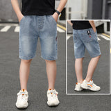 Children's Pants Boy Jeans Summer Casual Shorts