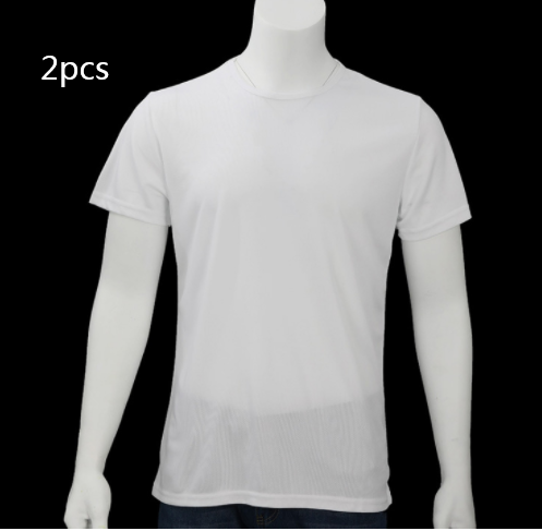 Quick-drying Waterproof Anti-fouling T-shirt - Couple Half Sleeve Bottoming Shirt