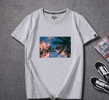 Men's Fashion Short Sleeve Harajuku Cotton Loose T-shirt