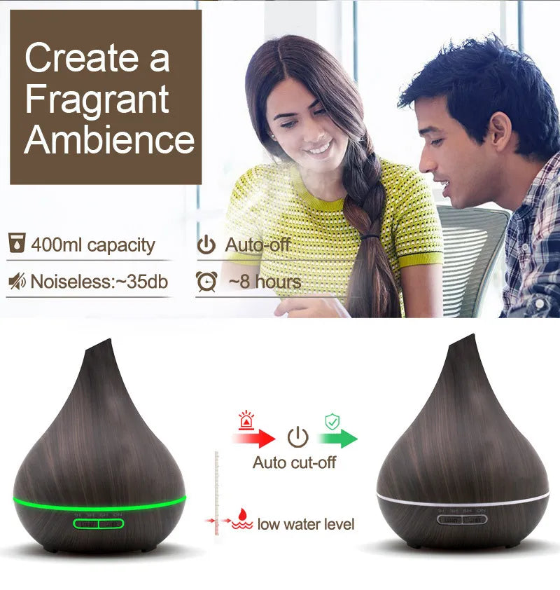 Long-lasting aromatic air humidifier - Minihomy