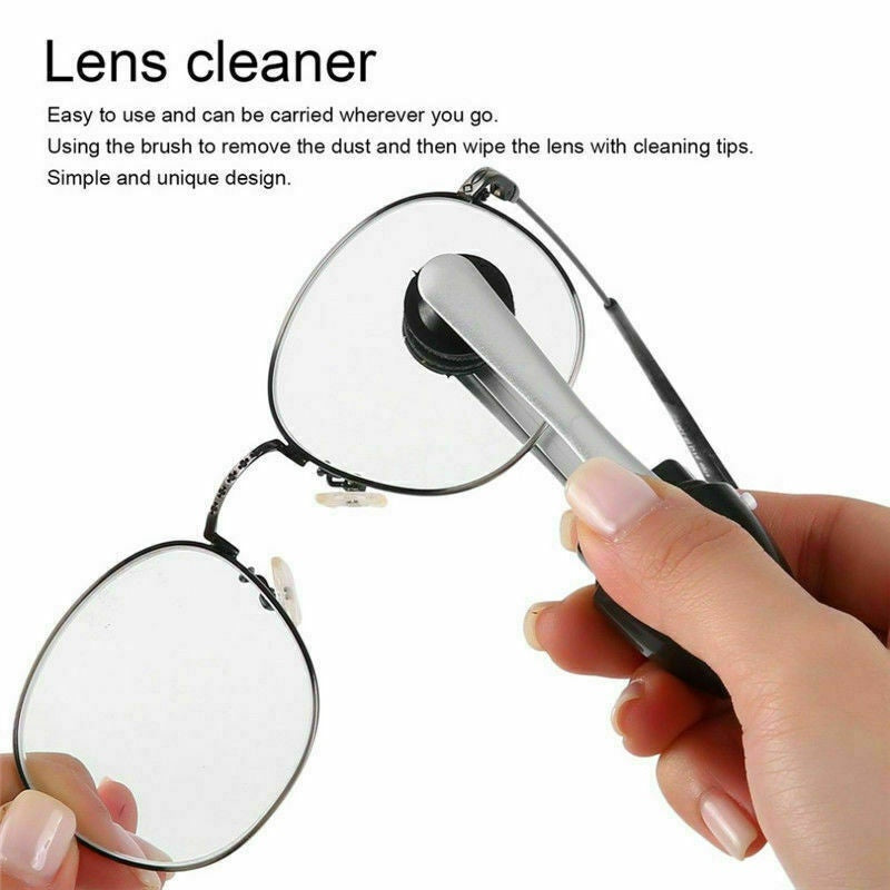 Practical Glasses Cleaner Eyewear Clean Brush Best Eyeglass Maintenance Vision Care Professional Sunglass Clean Glasses Tool