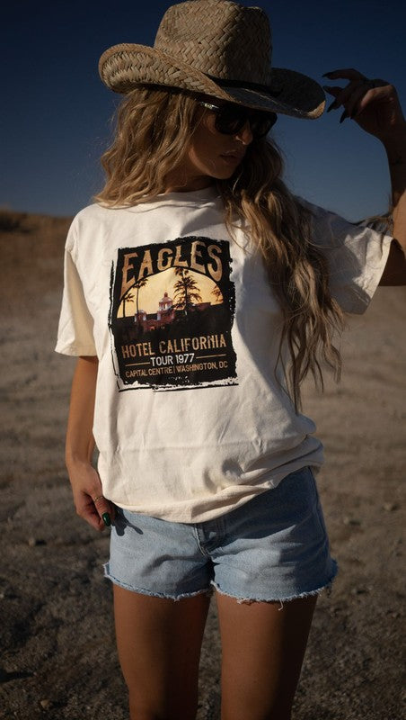 Eagles Hotel California Music Festival T-Shirt