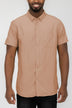 Casual Short Sleeve Solid Shirts - Minihomy