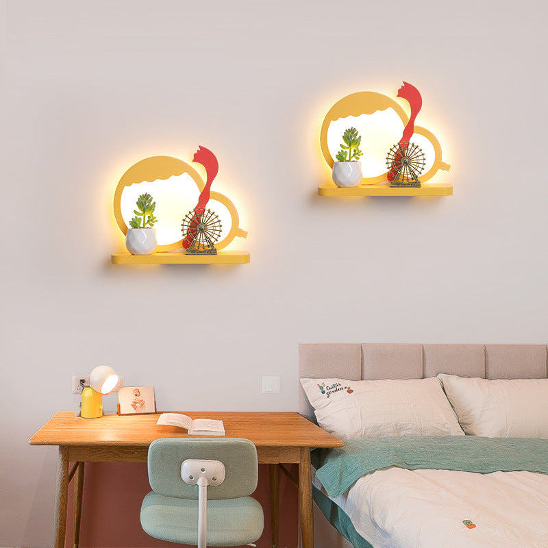 Nordic Minimalist Bedroom Children's Room LED Wall Lamps - Minihomy