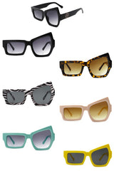 Geometric Irregular Square Fashion Sunglasses