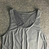 Women Backless Yoga Tank Top Shirts Sleeveless Off Shoulder Sports T Shirt