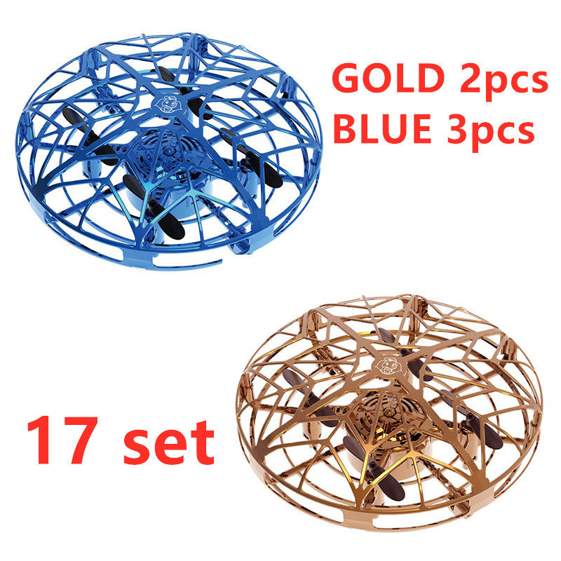 Flying Helicopter Mini Drone UFO RC Drone Infraed Induction - Minihomy