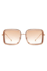 Classic Square Retro Tinted Fashion Sunglasses for Stylish Protection