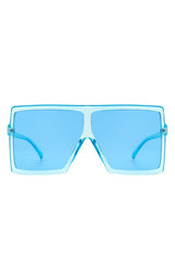 Stylish Oversize Square Tinted Women's Fashion Sunglasses