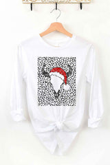 Cattle Christmas Long Sleeve T-Shirt - Festive Graphic Sweatshirt