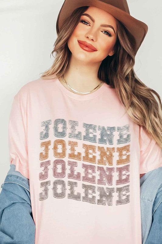 Jolene Western Dolly Graphic T-Shirt for Women - Stylish Country Music Tee