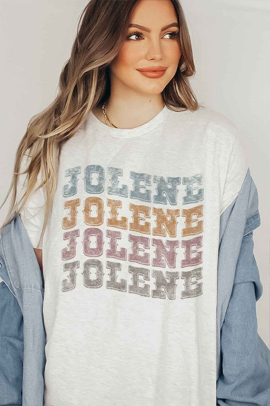 Jolene Western Dolly Graphic T-Shirt for Women - Stylish Country Music Tee