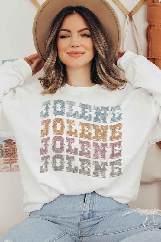 Jolene Western Dolly Graphic Sweatshirt - Cozy and Stylish Western Wear