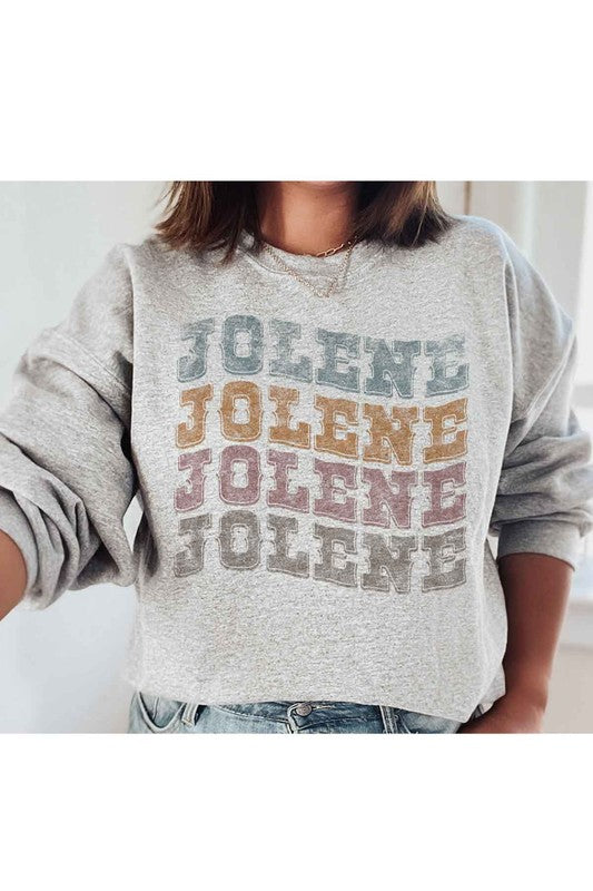 Jolene Western Dolly Sweatshirt - Plus Size Fashion for Comfort & Style