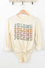 Jolene Western Dolly Long Sleeve Tee - Women's Casual Country Shirt