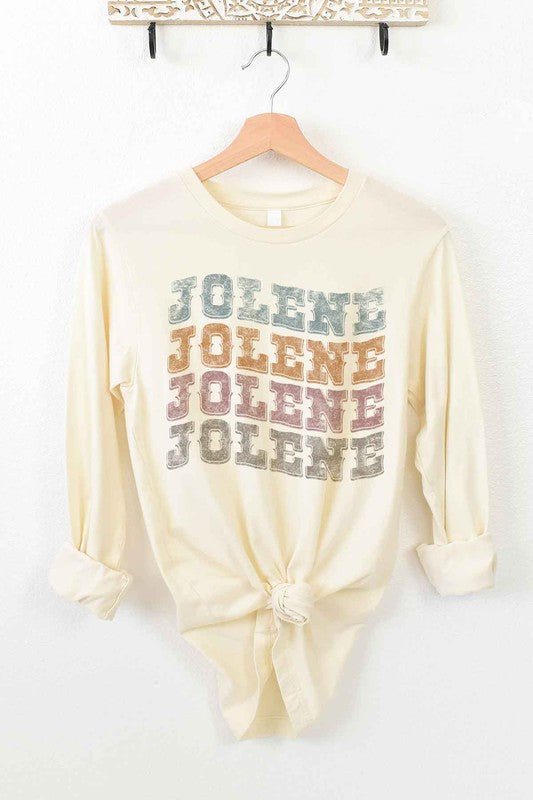 Jolene Western Dolly Long Sleeve Tee - Women's Casual Country Shirt