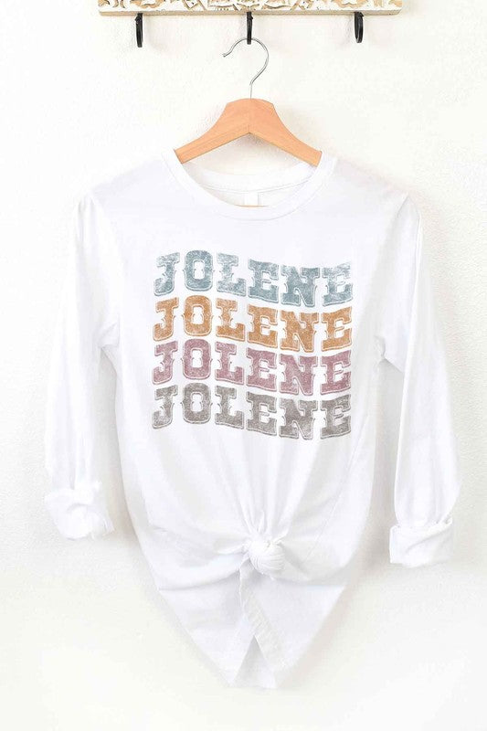 Jolene Western Dolly Long Sleeve Tee - Women's Casual Country Shirt