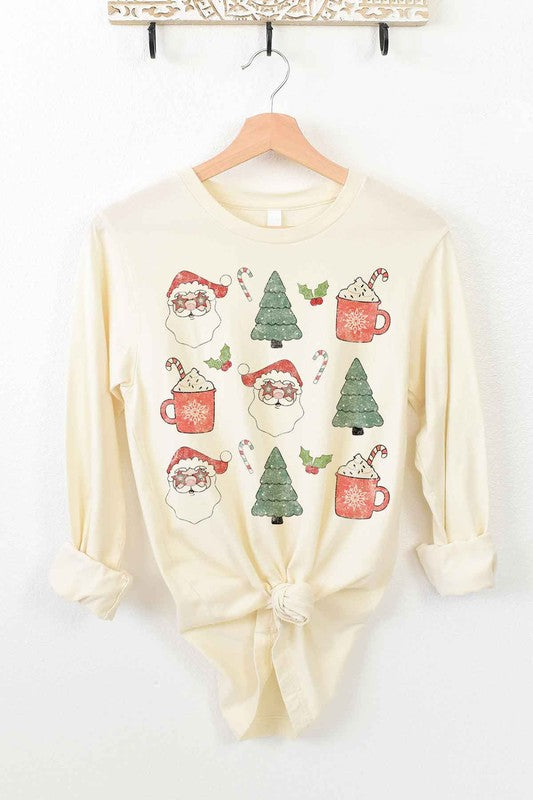 Christmas Collection Long Sleeve Tee - Festive Holiday Shirt