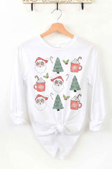 Christmas Collection Long Sleeve Tee - Festive Holiday Shirt