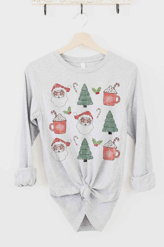 Christmas Collection Long Sleeve Tee - Festive Holiday Shirt