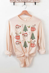 Christmas Collection Long Sleeve Tee - Festive Holiday Shirt