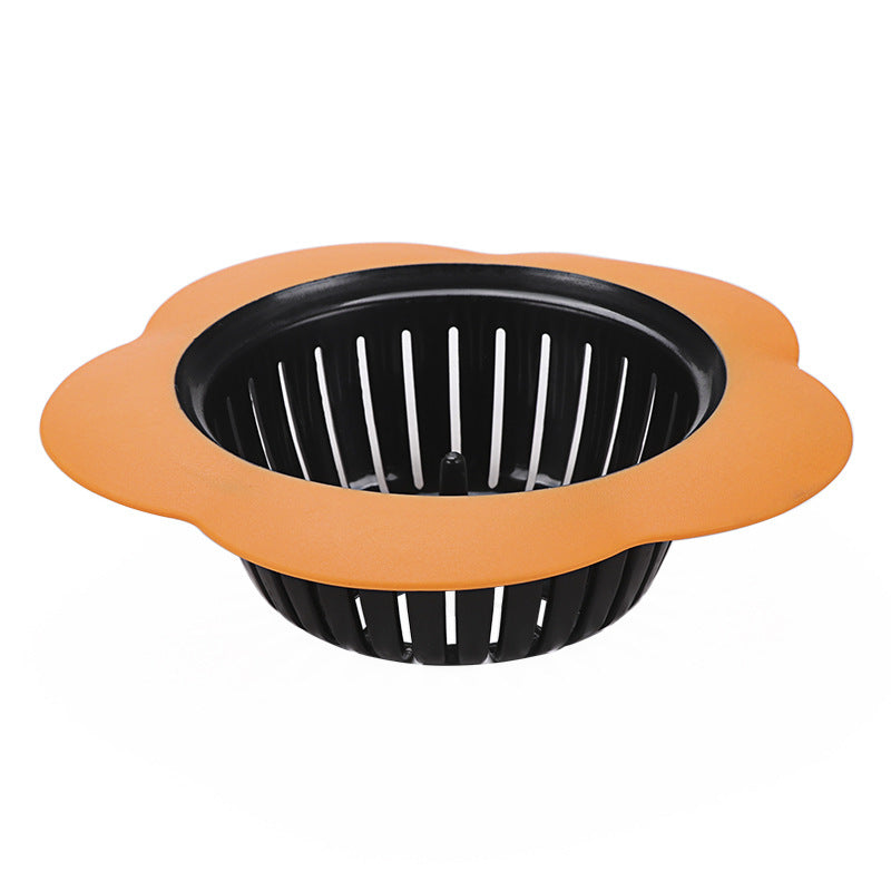 Kitchen Sink Drain Strainer Sewer Bathroom Floor Drain Sink Anti-Clogging Partition